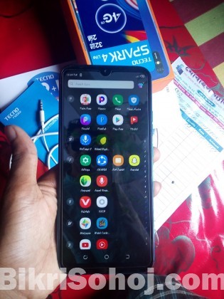 Tecno Spark 4lite নিও কন্ডিশন